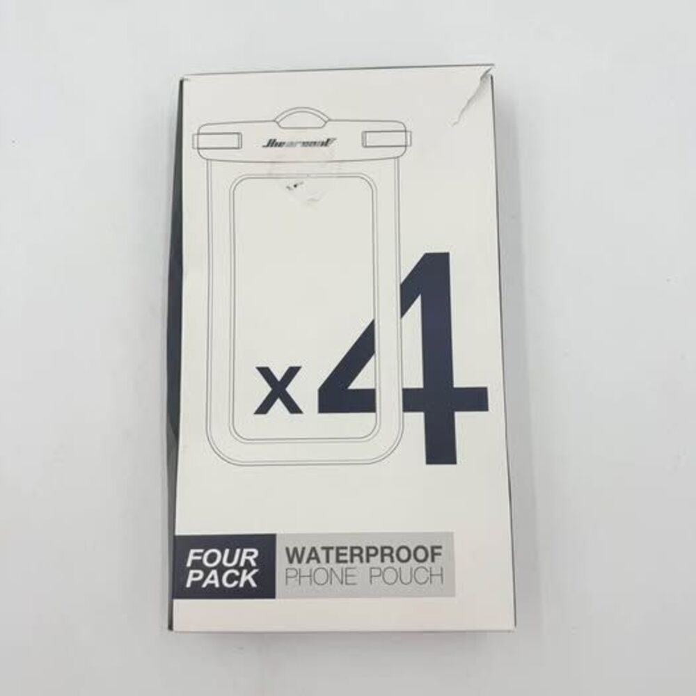 Hiearcool Waterproof Phone Pouch 4-Pack